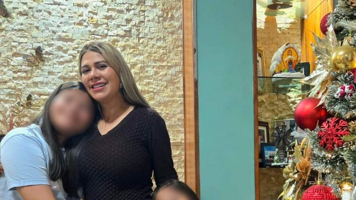 Yesenia Méndez publicó una fotografía con dos menores