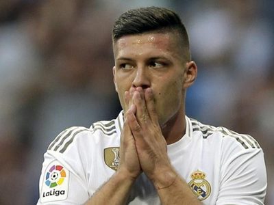 Luka Jovic volvió a generar polémica en torno al coronavirus