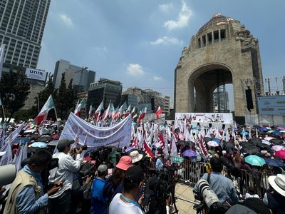 Asisten 130 mil al mensaje de Sheinbaum en el Monumento a la Revolución: Gobierno de CDMX