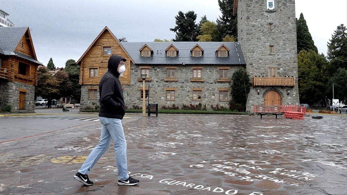 Circulación comunitaria en Bariloche. Fuente: (Twitter)