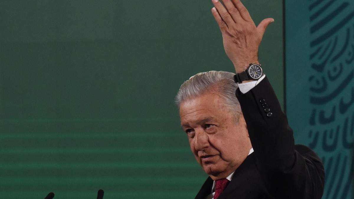 El presidente López Obrador