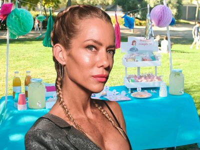 Entre globos y pampas: la increíble fiesta que preparó Nicole Neumann por la comunión de su hija