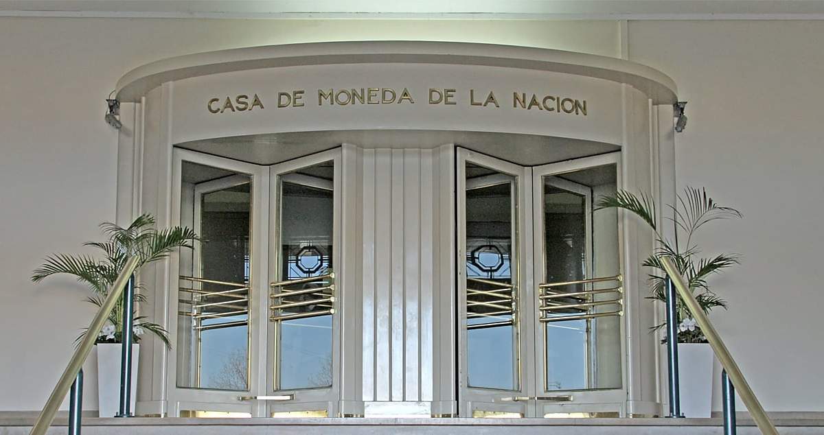 Edificio de la Casa de la Moneda de Argentina. Fuente: (Argentina.gob)