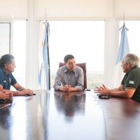 Marcos Koopmann se reunió con veteranos de Malvinas