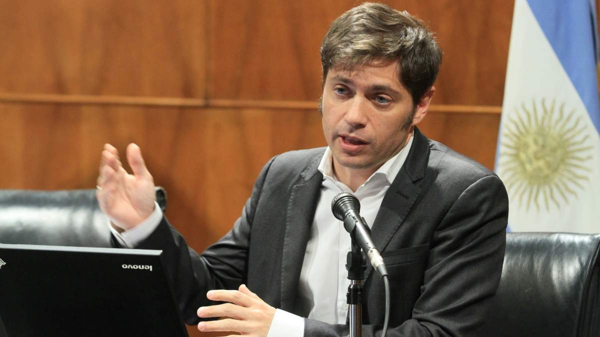 Axel Kicillof. Fuente: (Twitter)