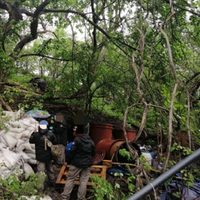 FGR asegura narcolaboratorio en Mixtlán, Jalisco