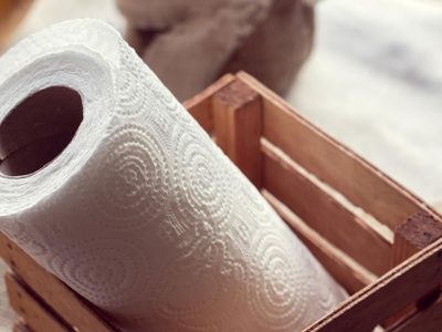 Con solo rollos de papel de cocina y papel higiénico: creá esta hermosa decoración "low cost" para tu living