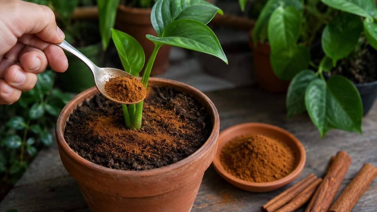 Canela en las plantas. Fuente: (Minuto Neuquén)