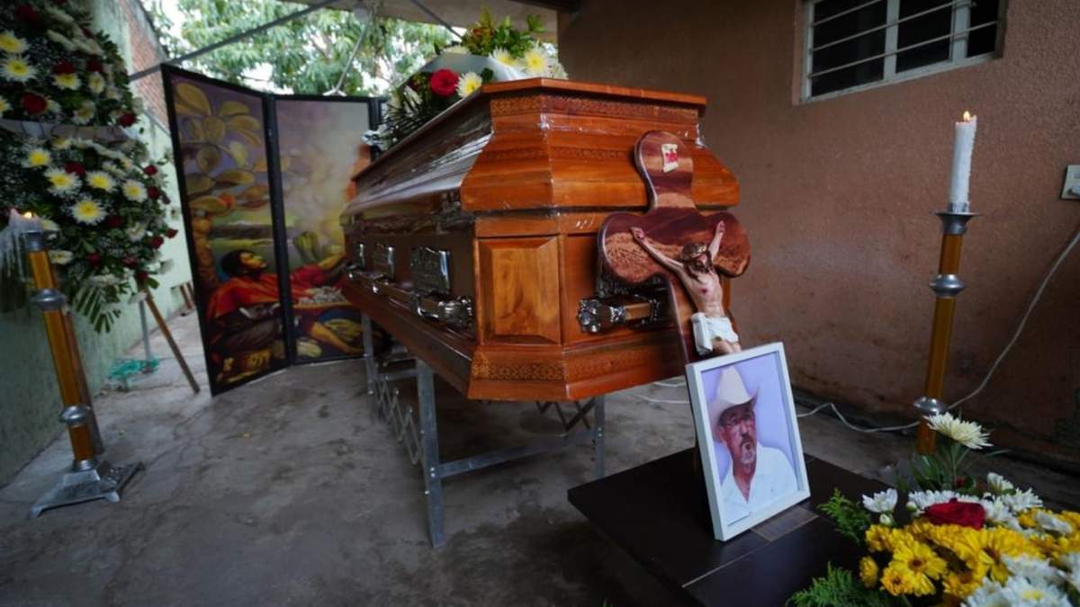 Funeral del ex líder de las autodefensas en Michoacán, Hipólito Mora