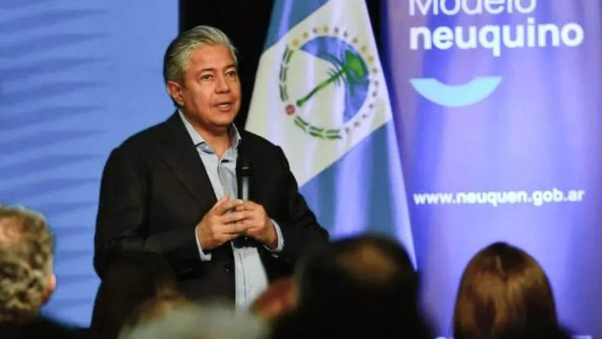 El gobernador de Neuquén, Rolando Figueroa, habló sobre la reducción de la deuda pública en la provincia. Fuente: (Gobierno de Neuquén)