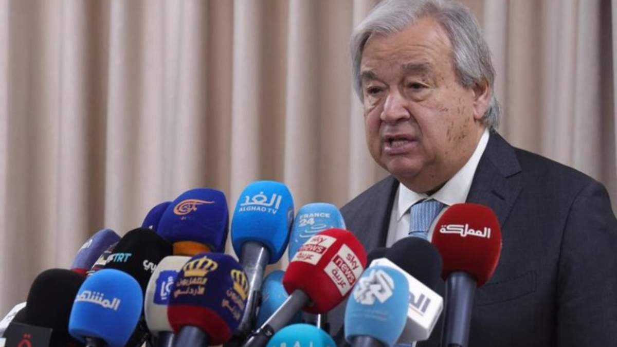 António Guterres, secretario general de la ONU