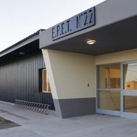 Se proyectó un corredor seguro para alumnos de la EPET 22, con sectores recomendados para transitar
