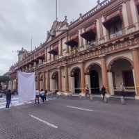 Colectivos de personas desaparecidas toman Palacio de Gobierno en Veracruz