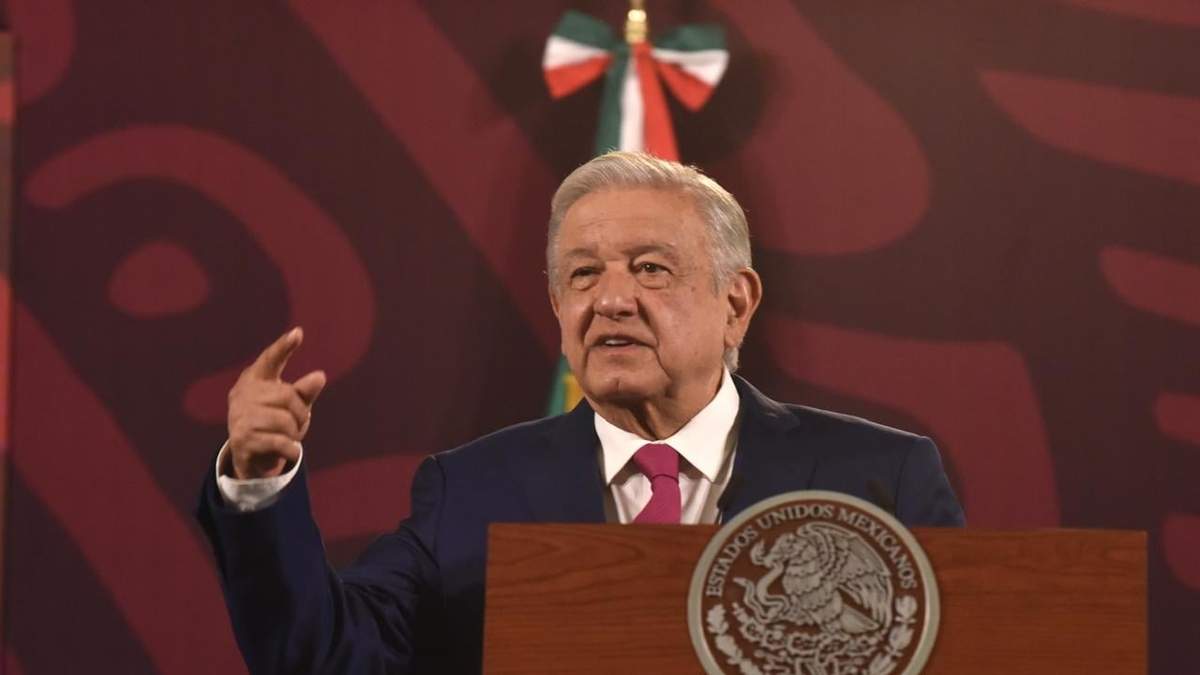 El presidente en  Palacio Nacional
