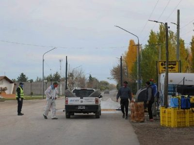 Increíble: se escapó del hospital de Lamarque un paciente con coronavirus