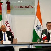 Ebrard se reúne con empresarios de la India para potenciar comercio con México