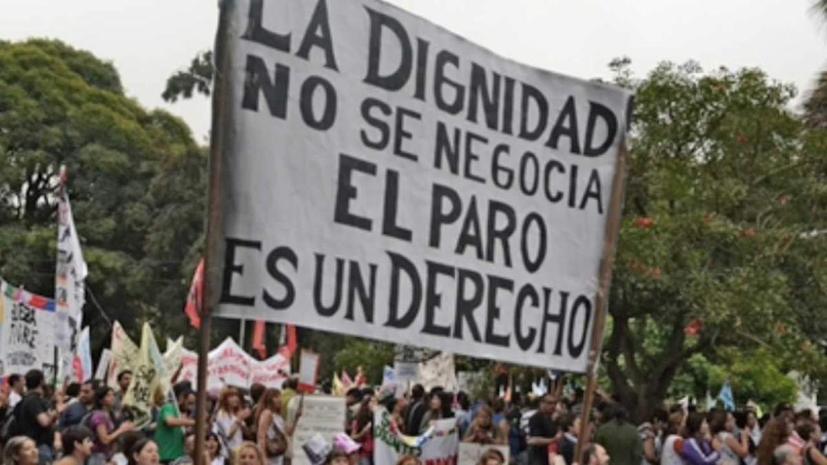Derecho a huelga. Fuente: (Instagram)