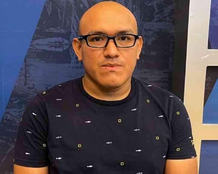 El biólogo marino yucateco, Dawrin Pech Puch