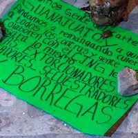 Abandonan cabeza en Guanajuato con mensaje contra el CJNG