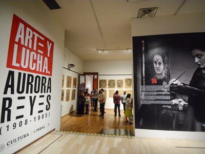 El “Arte y Lucha” de la muralista Aurora Reyes en Casa Chihuahua