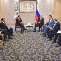 Peña Nieto y Putin acuerdan fortalecer vínculos económicos