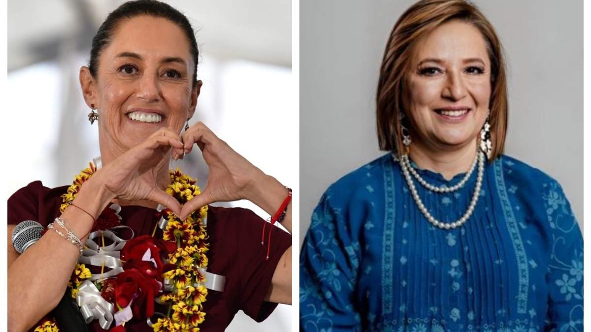 Claudia Sheinbaum y Xóchitl Gálvez