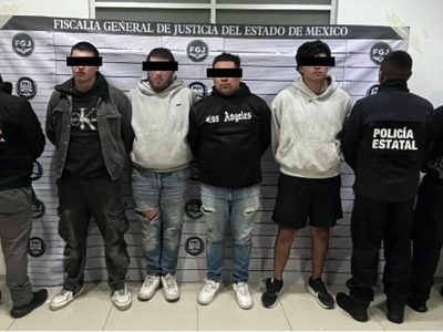 "Los Pantera", banda dedicada al robo de automóviles en Naucalpan fue desarticulada