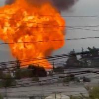 Estallan tres pipas de presunto "huachicol" de gas en Tepeaca, Puebla