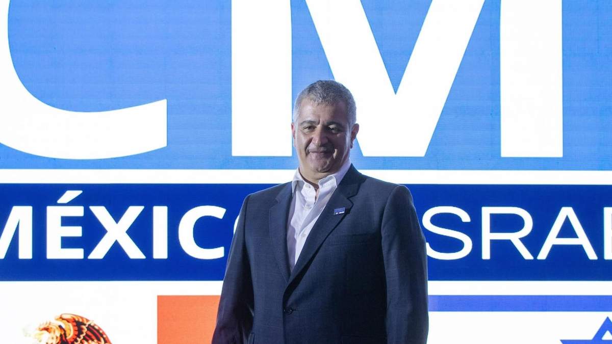 Sony Chalouh Jrade, presidente de la Cámara México Israel de Comercio e Industria. Optimismo