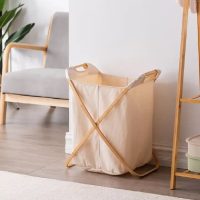 Si encontrás pedazos de madera, guardalos: creá este canasto para la ropa sucia re canchero y sin gastar fortuna