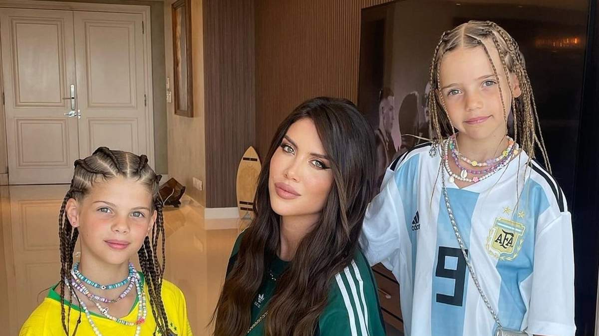 Isabella, Wanda Nara y Francesca Icardi. Fuente: (Instagram)