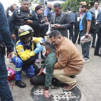 Trifulca en sindicato de Pemex: líder sindical queda ensangrentado y reportan al menos a 5 heridos