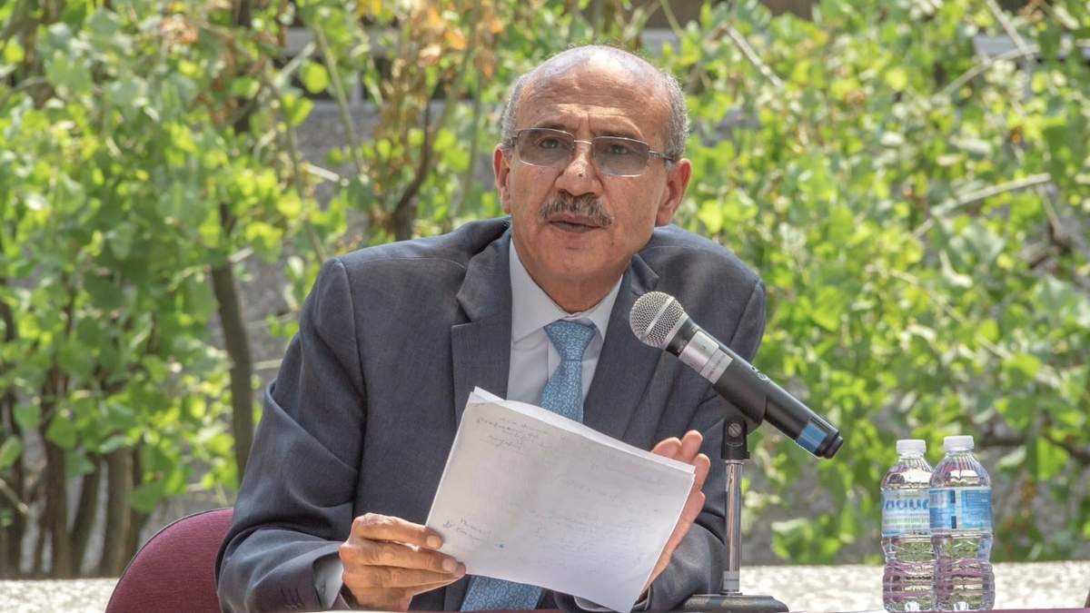 El embajador de Palestina en México, Mohamed Saadat