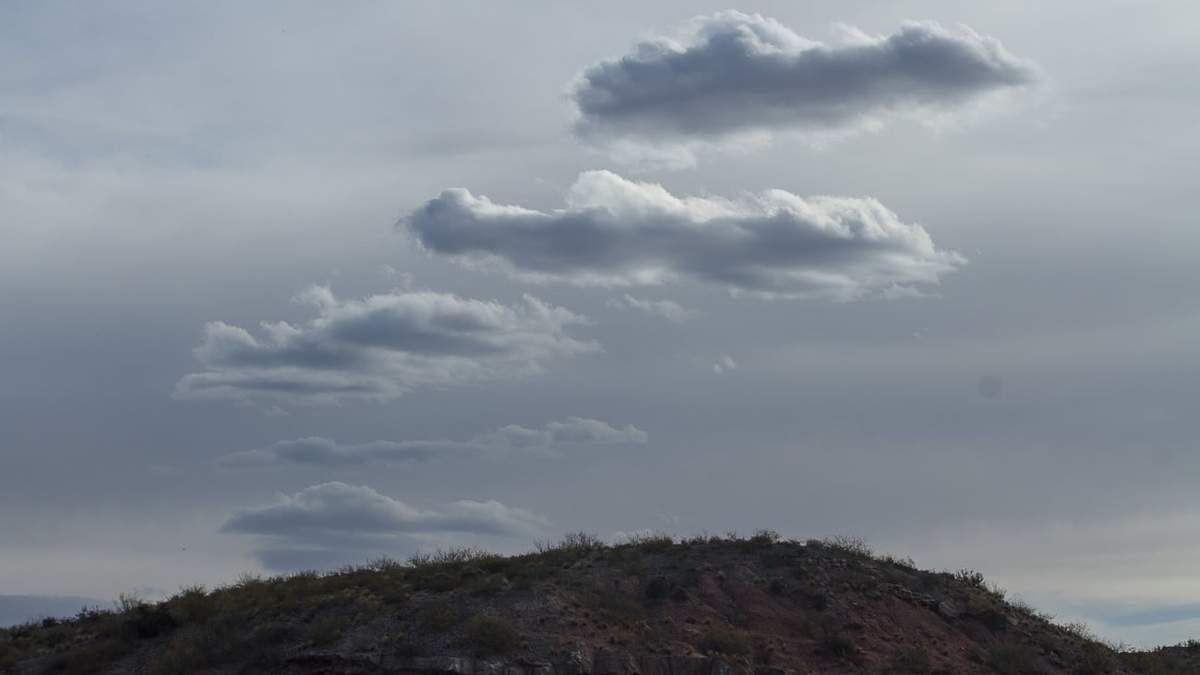 Fin de semana con cielo cubierto. Fuente: (Emiliano Ortiz)