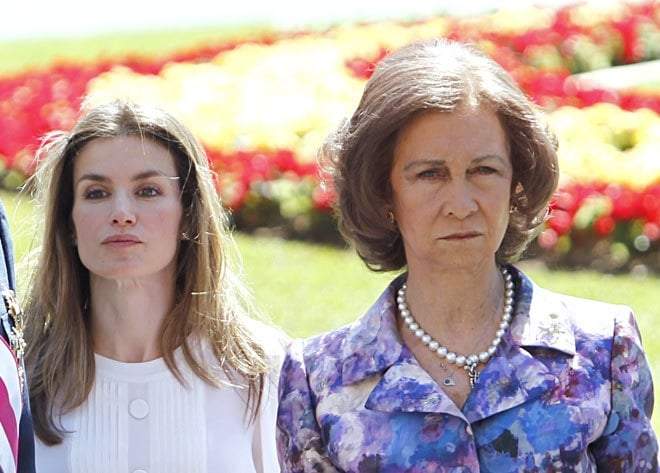 Reinas Letizia y Sofía. Fuente: (Instagram)