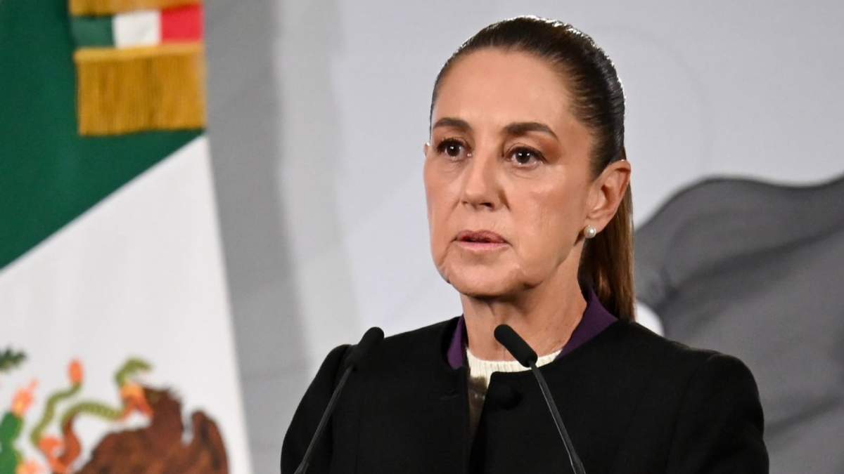 La presidenta Claudia Sheinbaum