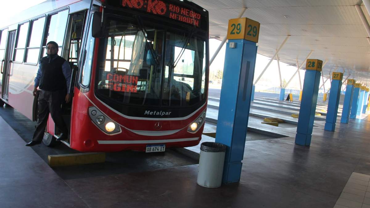 Terminal de ómnibus de Neuquén. Fuente: (Twitter)