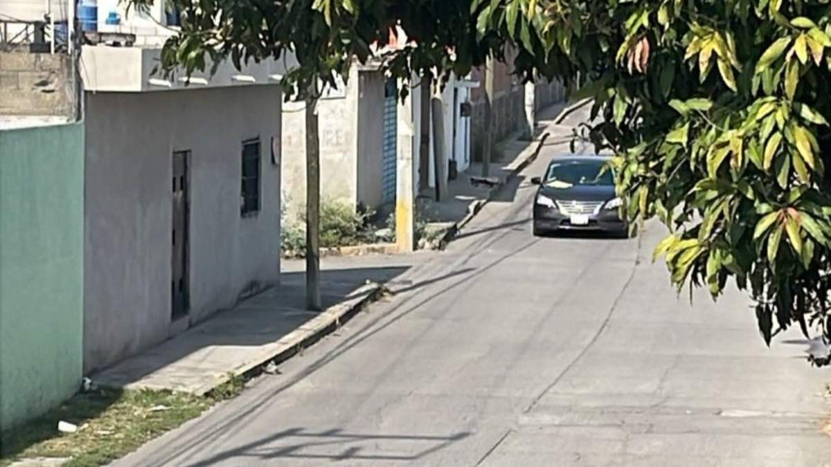 Auto donde fueron acribilladas las mujeres