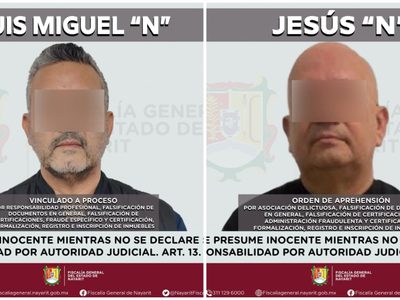 Notarios bajo proceso en Nayarit por falsificación de documentos: vinculan a uno y detienen a otro
