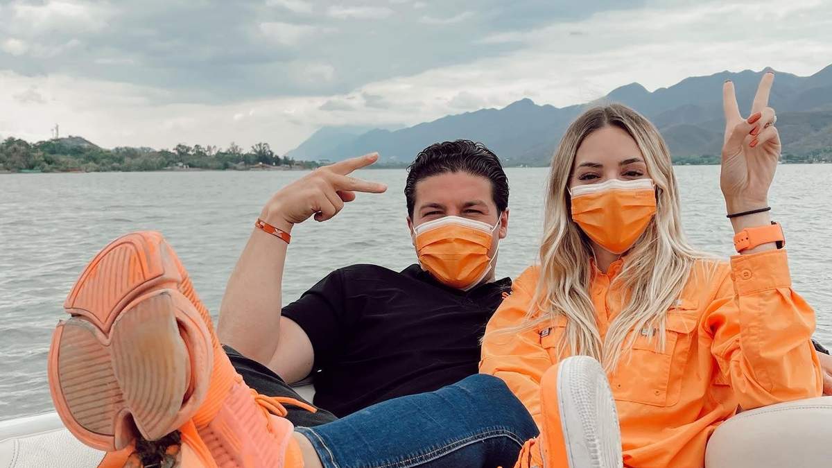 Samuel García y su esposa, la influencer Mariana Rodríguez