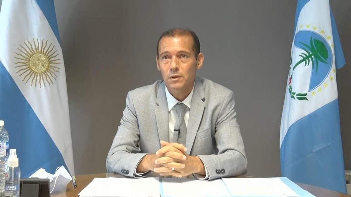 Omar Gutiérrez, gobernador de Neuquén. Fuente: (Twitter)
