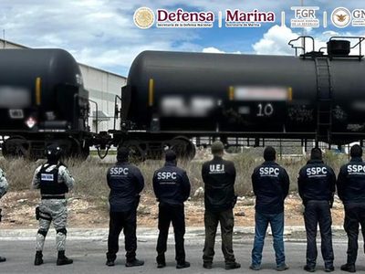 Huachicol: Harfuch presume aseguramiento de más de 15 millones de hidrocarburo
