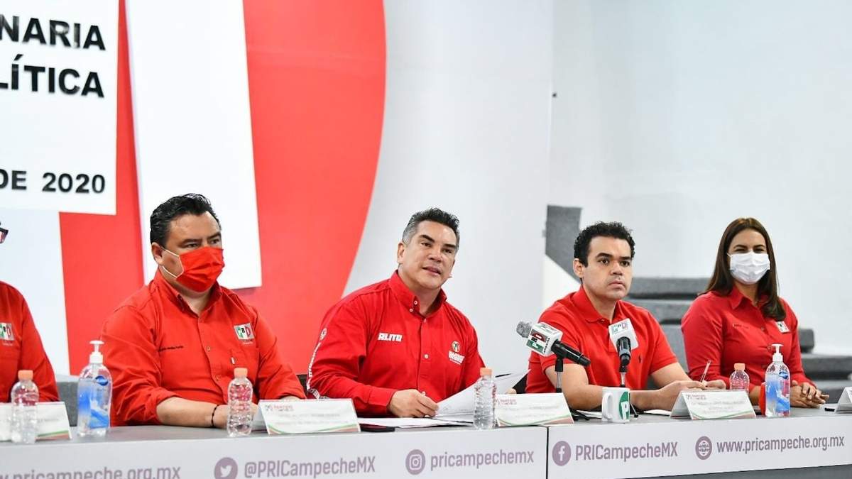 Alejandro Moreno, líder nacional del PRI