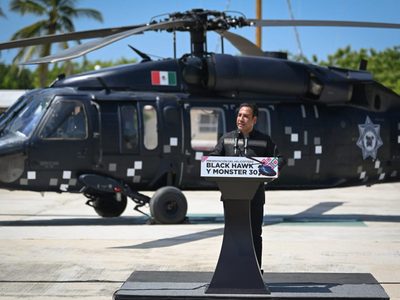 Chiapas compra helicóptero Black Hawk de más de 20 millones de dólares