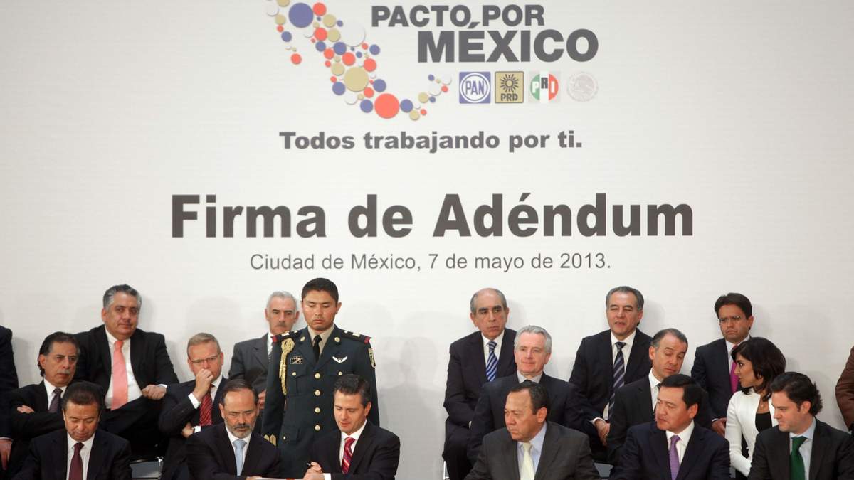 El Pacto por México que impulsó Enrique Peña Nieto
