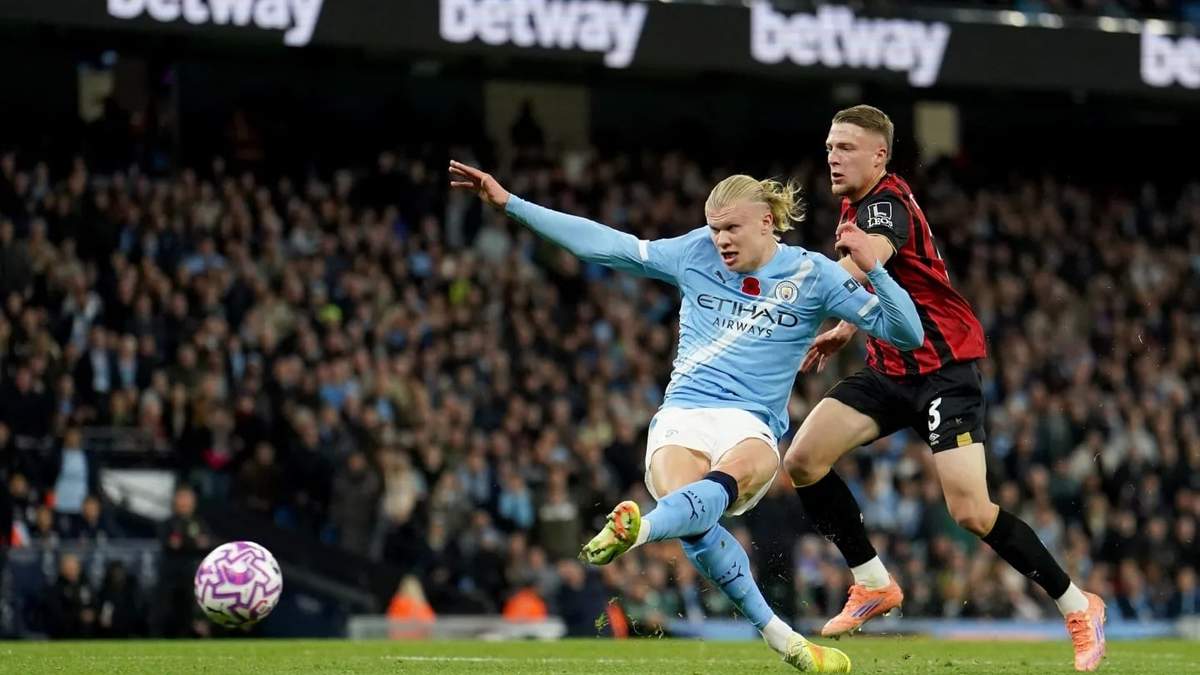 Manchester City gana 3-1 al Bournemouth; Haaland anota doblete
