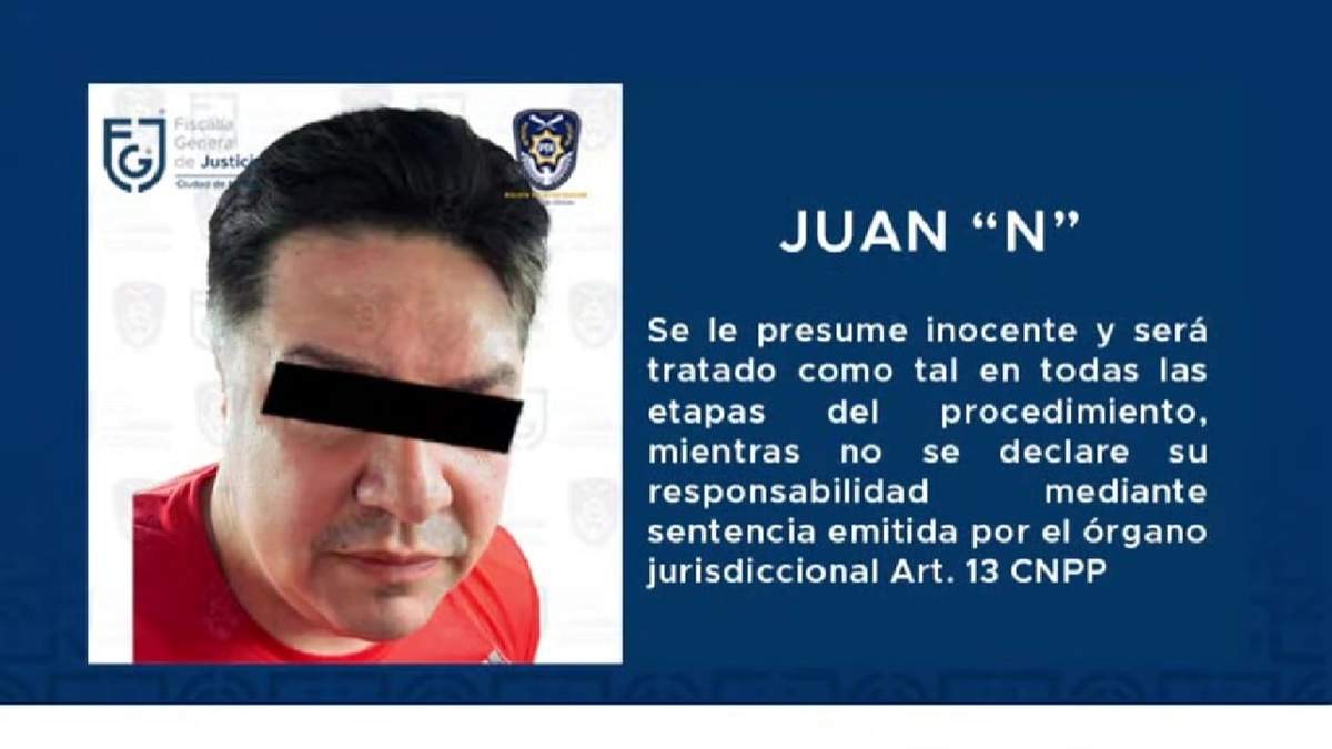 Juan Carlos “N”, presunto líder del grupo delictivo “Los Molina”