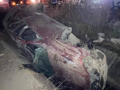 Vuelca una camioneta con menores de edad en carretera de Durango; un muerto y tres lesionadas