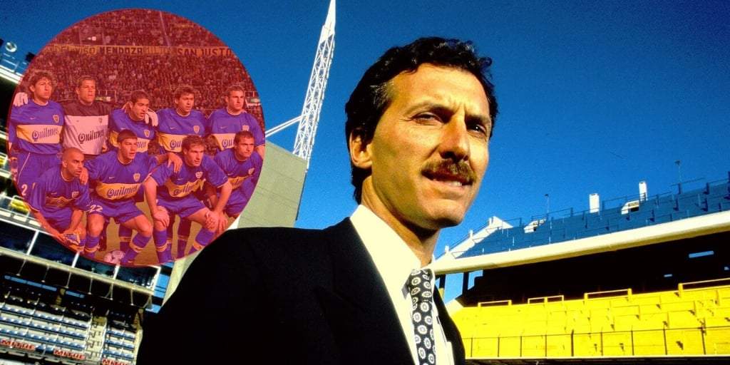 Mauricio Macri en Boca.