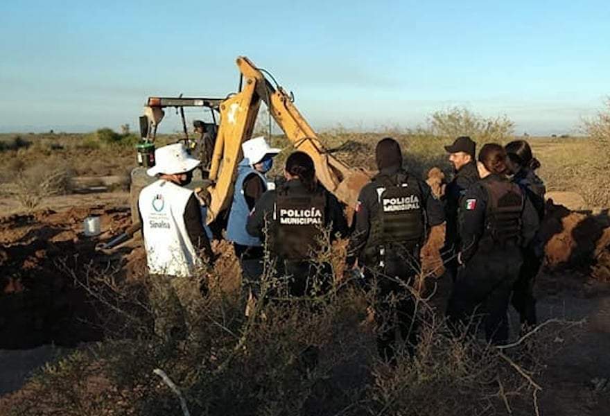 El hallazgo ocurrió atrás del panteón Los Pochotes